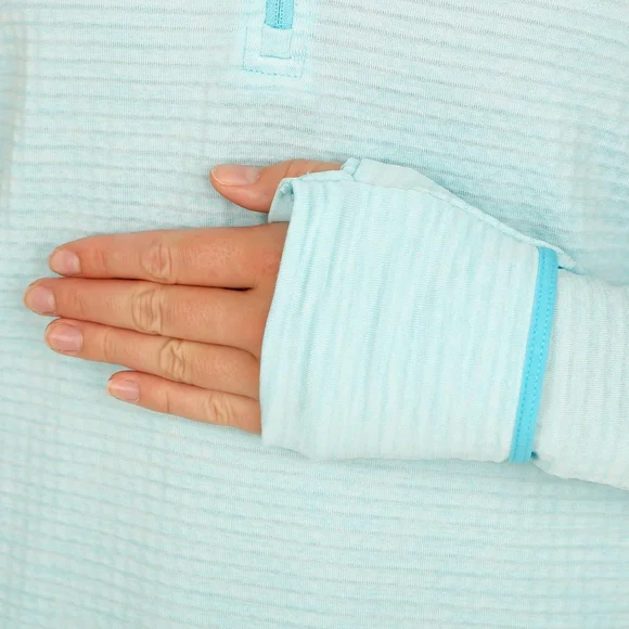 Nike Women’s Blue Dri-FIT 1/2 Zip Pullover - Size S - Performance Gear - Picture 12 of 16